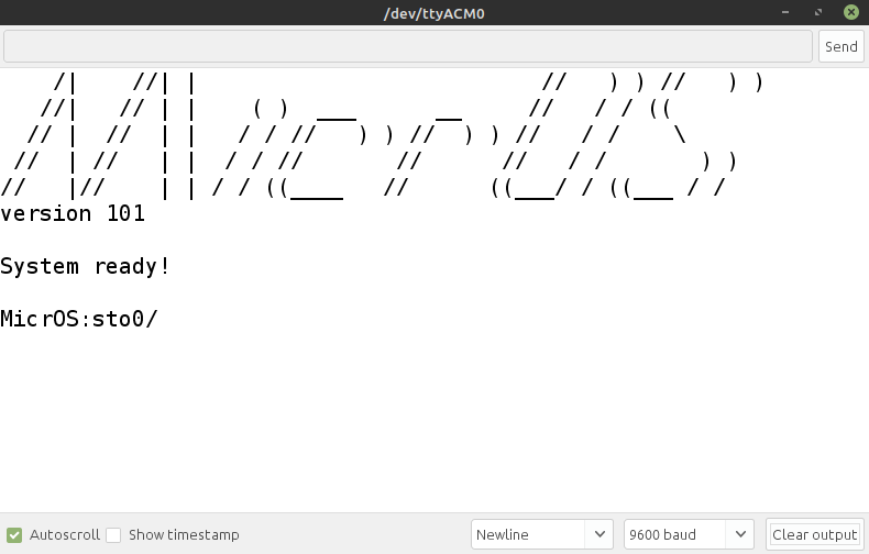 MicrOS setup assistant