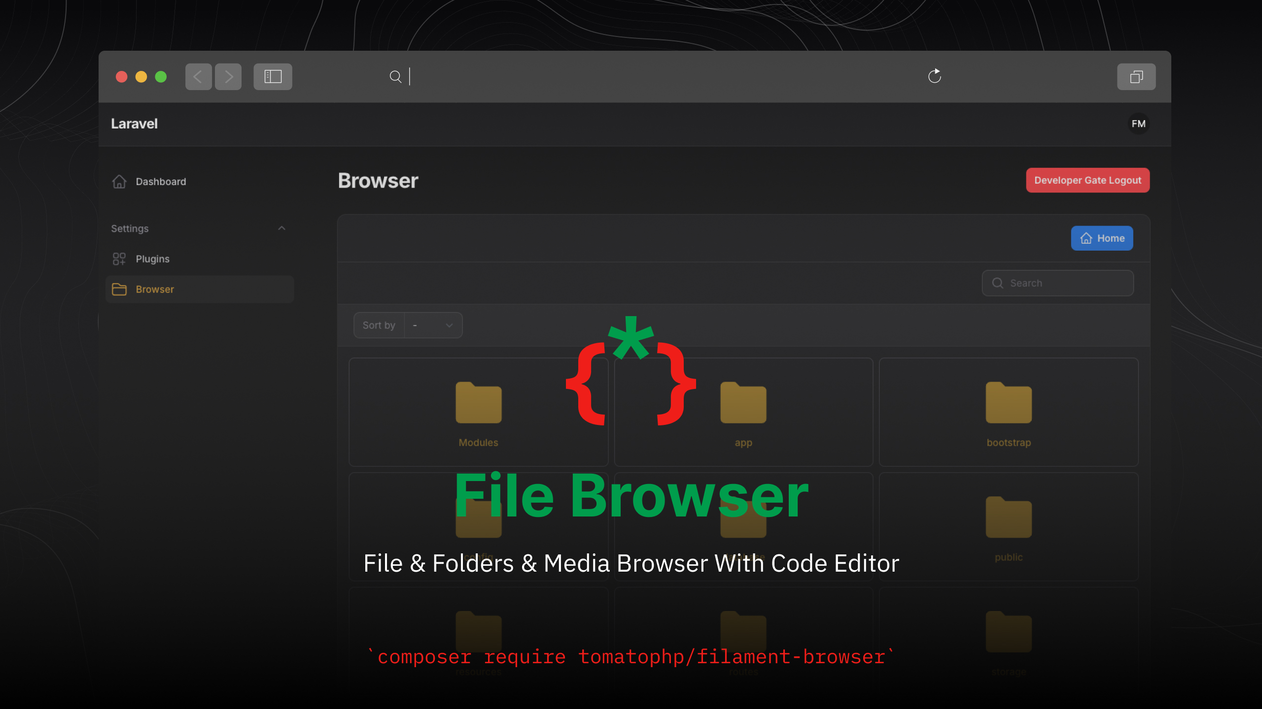 Filament Browser