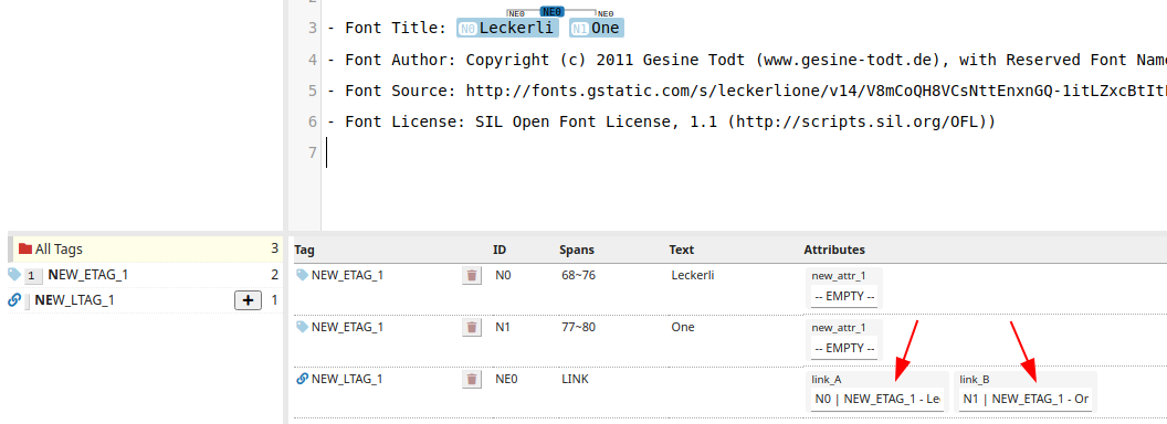 spans attribute example